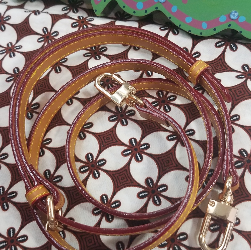 Vachetta Crossbody Leather Straps - Picture 9 of 16